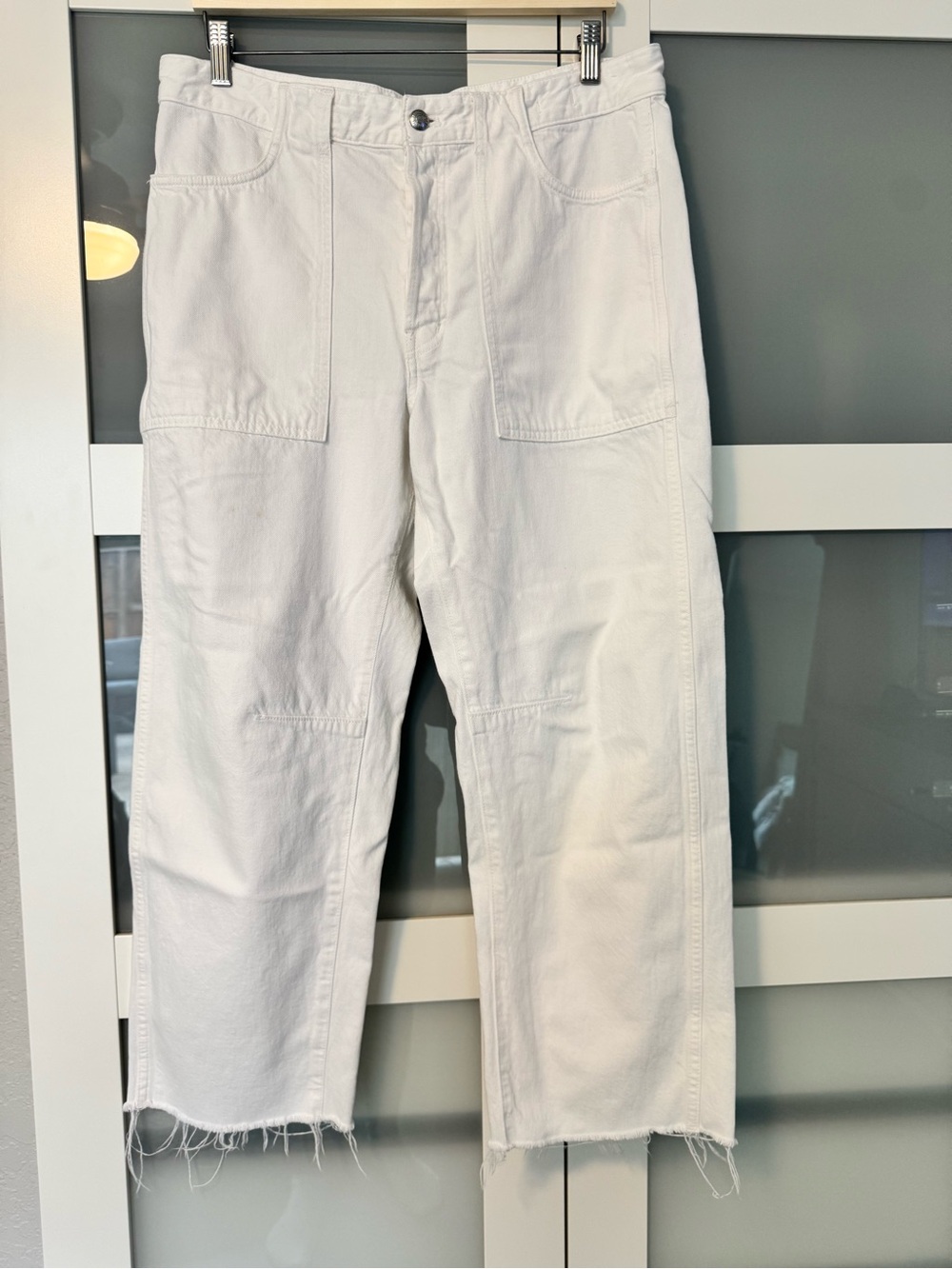 Madewell Darted Barrel Jean